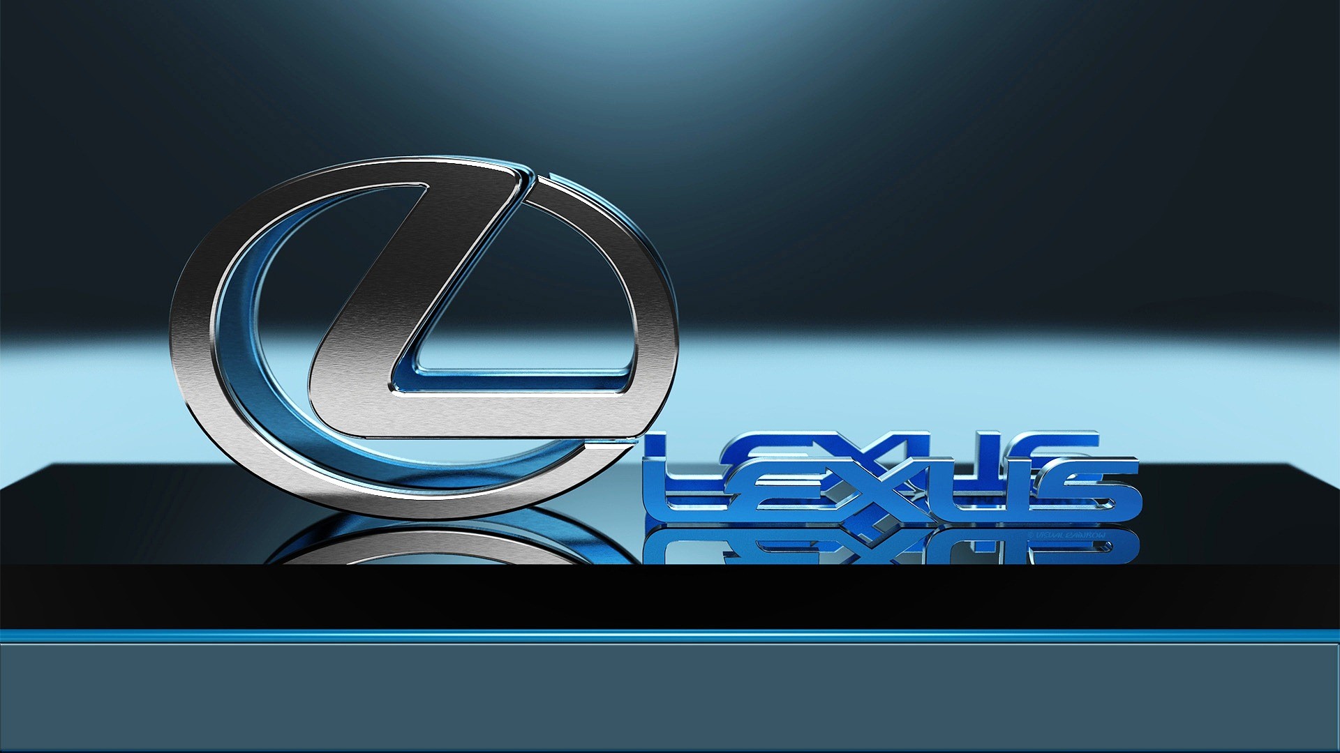 Lexus Logo Full HD Wallpaper 1920×1080