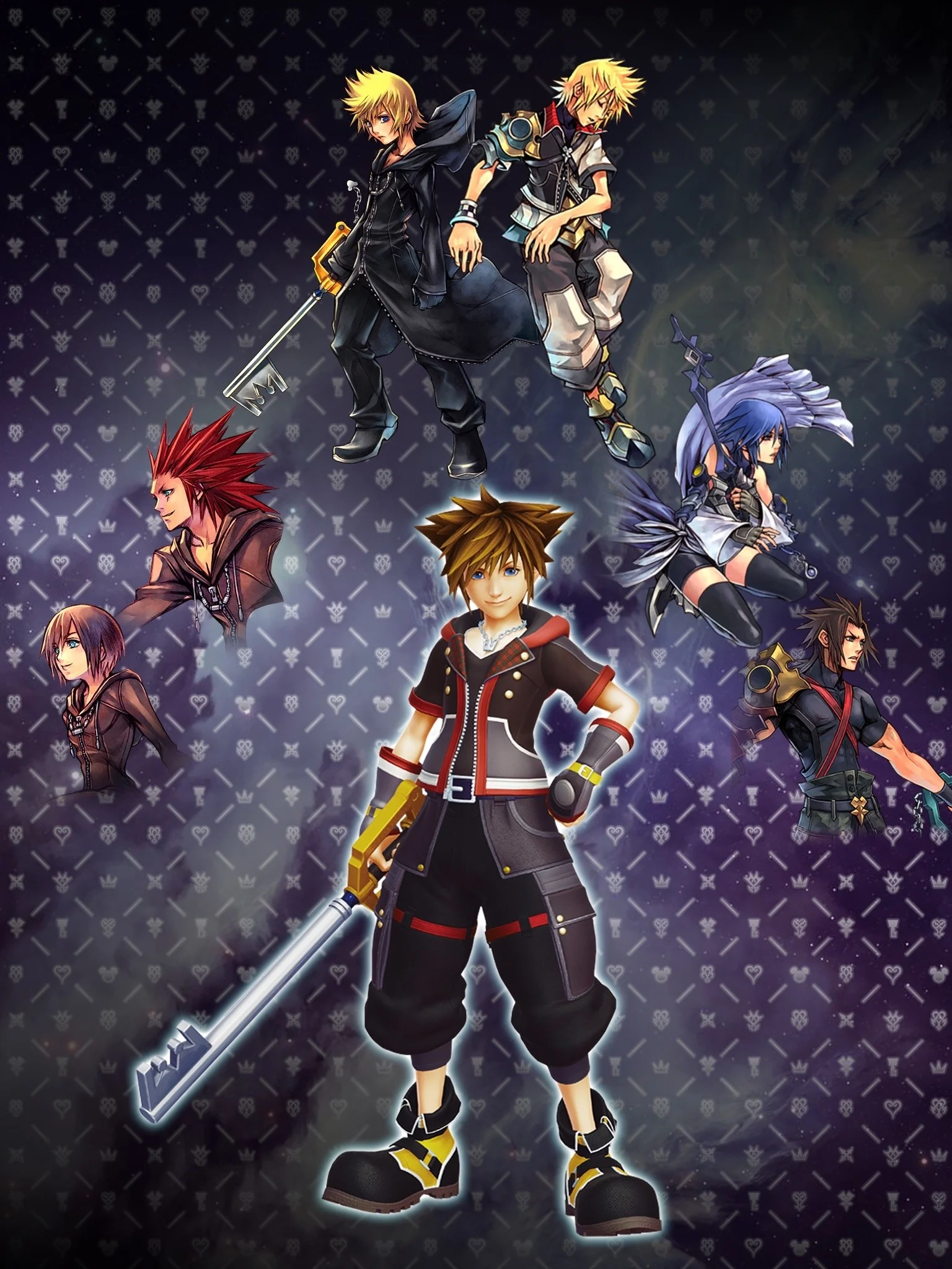 iPhone Wallpapers  Kingdom Hearts Insider