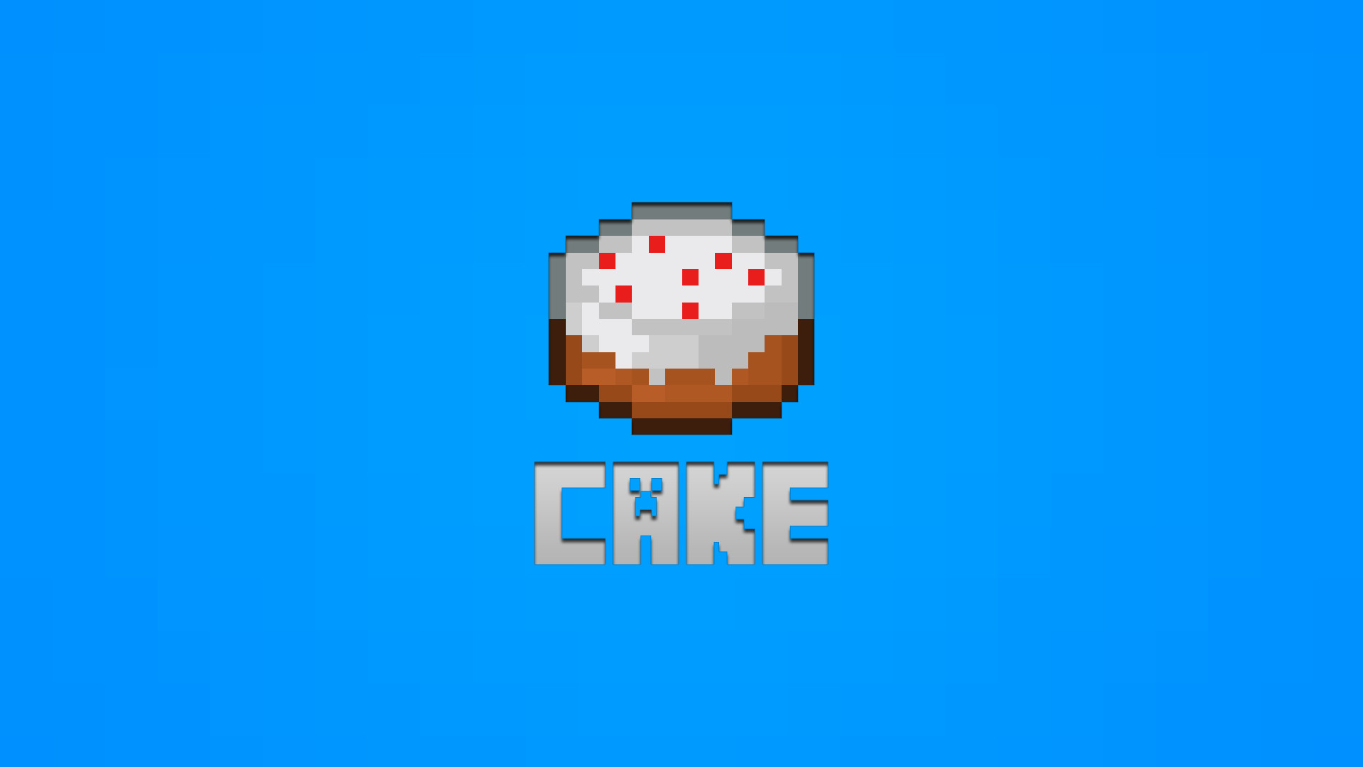 Pc1080p Simplistic Minecraft Wallpaper – Cake