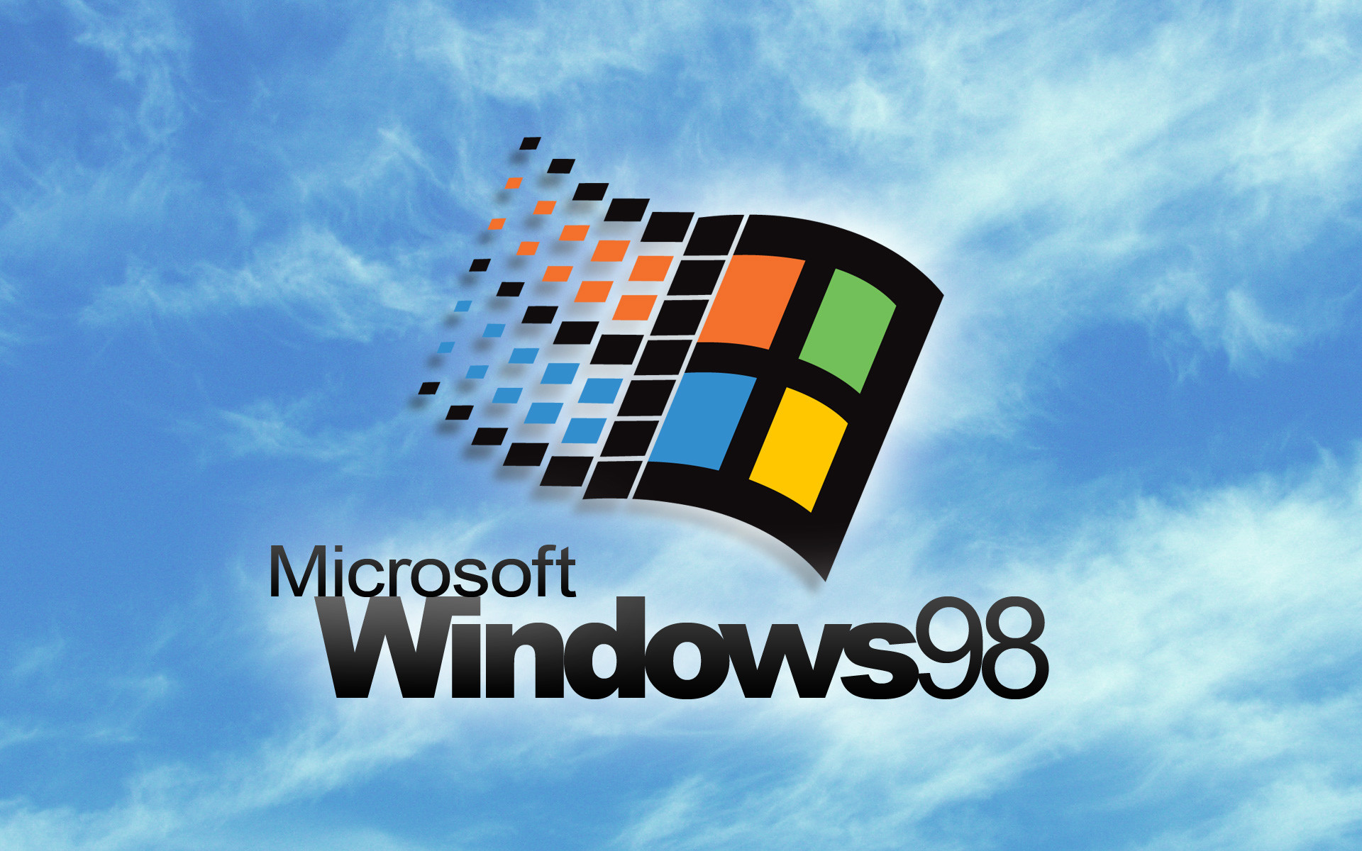 Windows 98 loading screen wallpaper