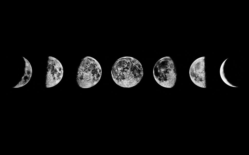 Moon Phases Wallpapers Hd Full Wallpaper Desktop Res 1920x1200px