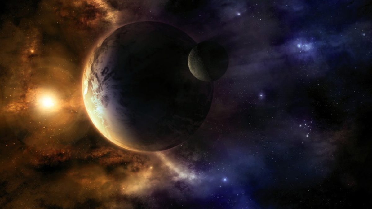 Sun moon earth space wallpaper pc android iphone and ipad wallpapers