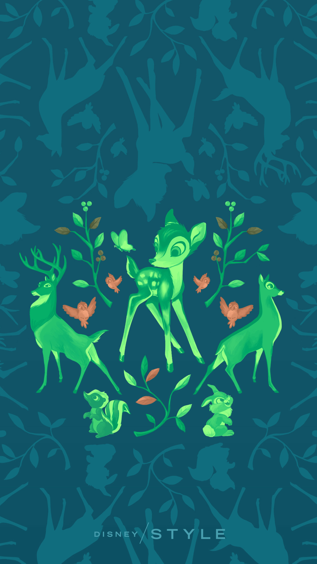Style animalwallpaper bambi. Would you like to see other Disney phone backgrounds