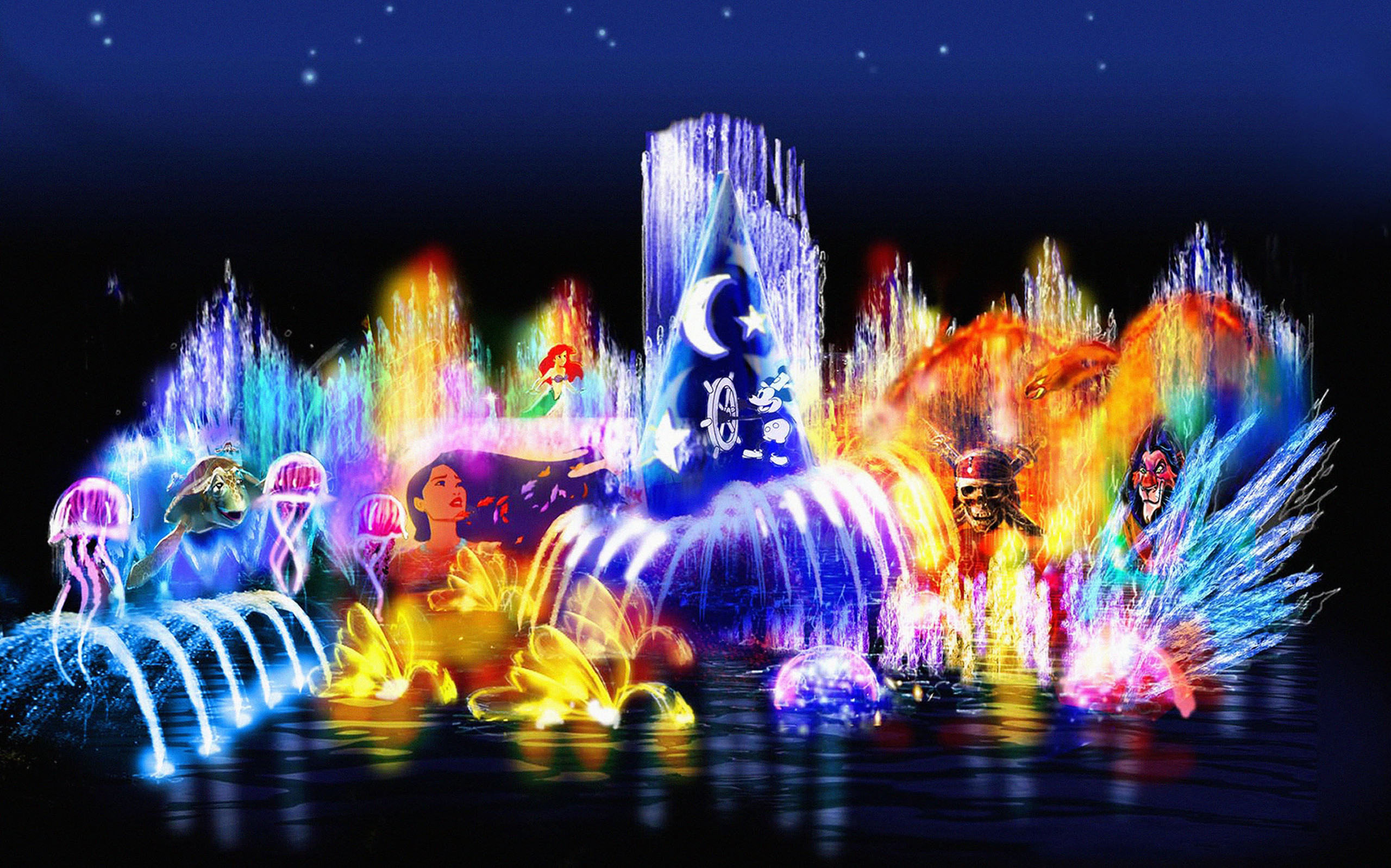 Walt Disney Wallpapers World of Color walt disney