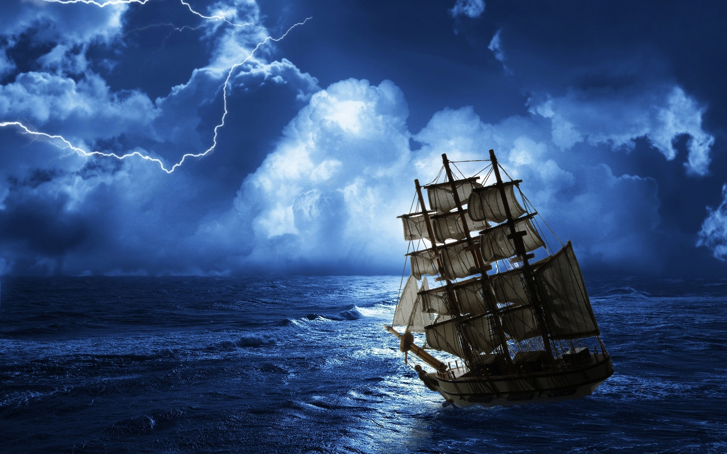 Ghost Pirate Ship Wallpaper Picture