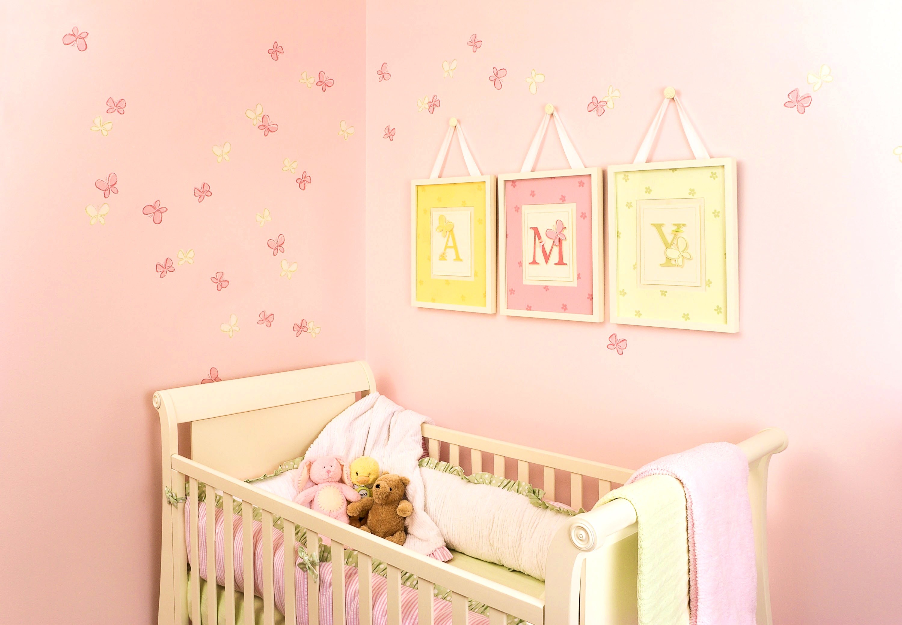 Nursery Room In The Evening Stock Photo  Download Image Now  Nursery   Bedroom Crib Night  iStock
