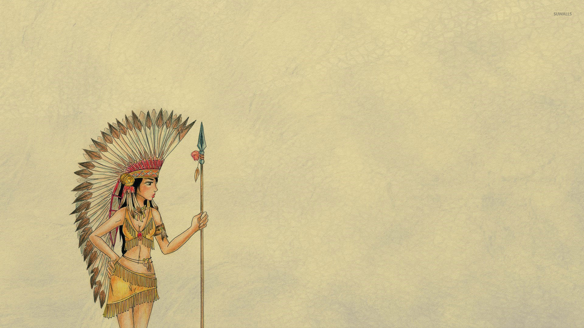 Native american girl wallpaper jpg
