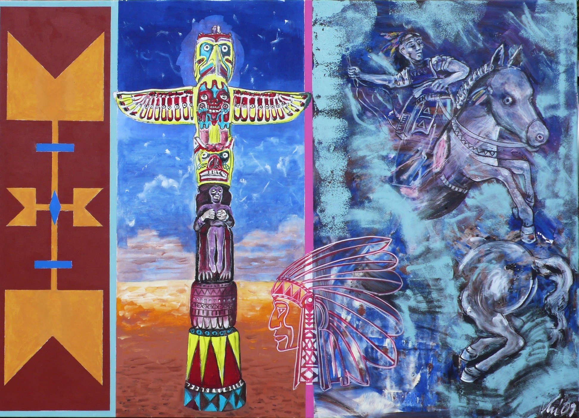 Native american backgrounds www totem pale wallpaper background 13768