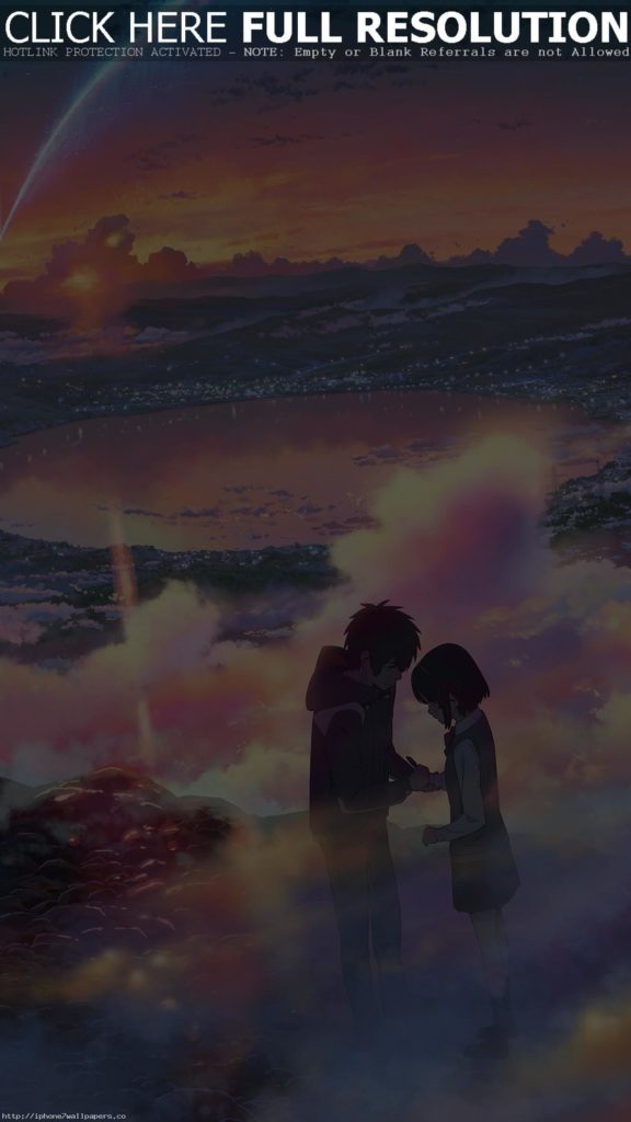 Yourname Anime Art Night Cute Kimi No Na Wa Android Wallpaper Android Hd Wallpapers