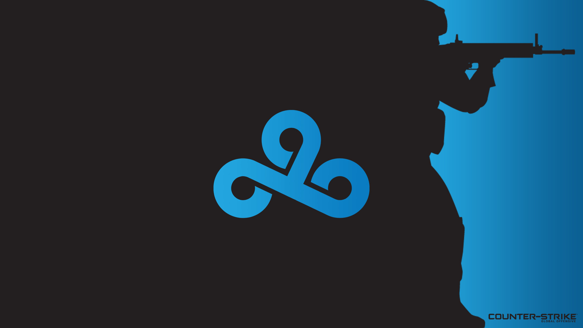 Black with logo – Cloud 9