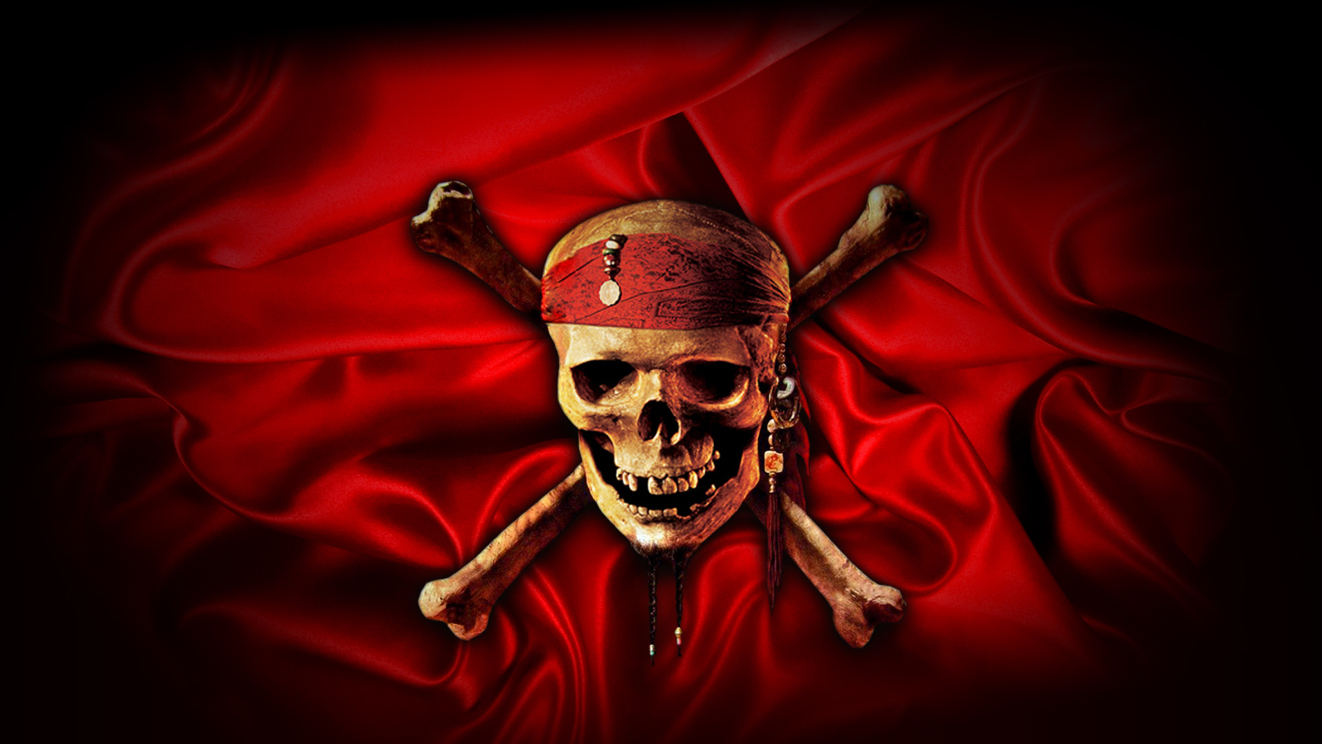 Movie Pirates Of The Caribbean At Worlds End Skull Crossbones Wallpaper