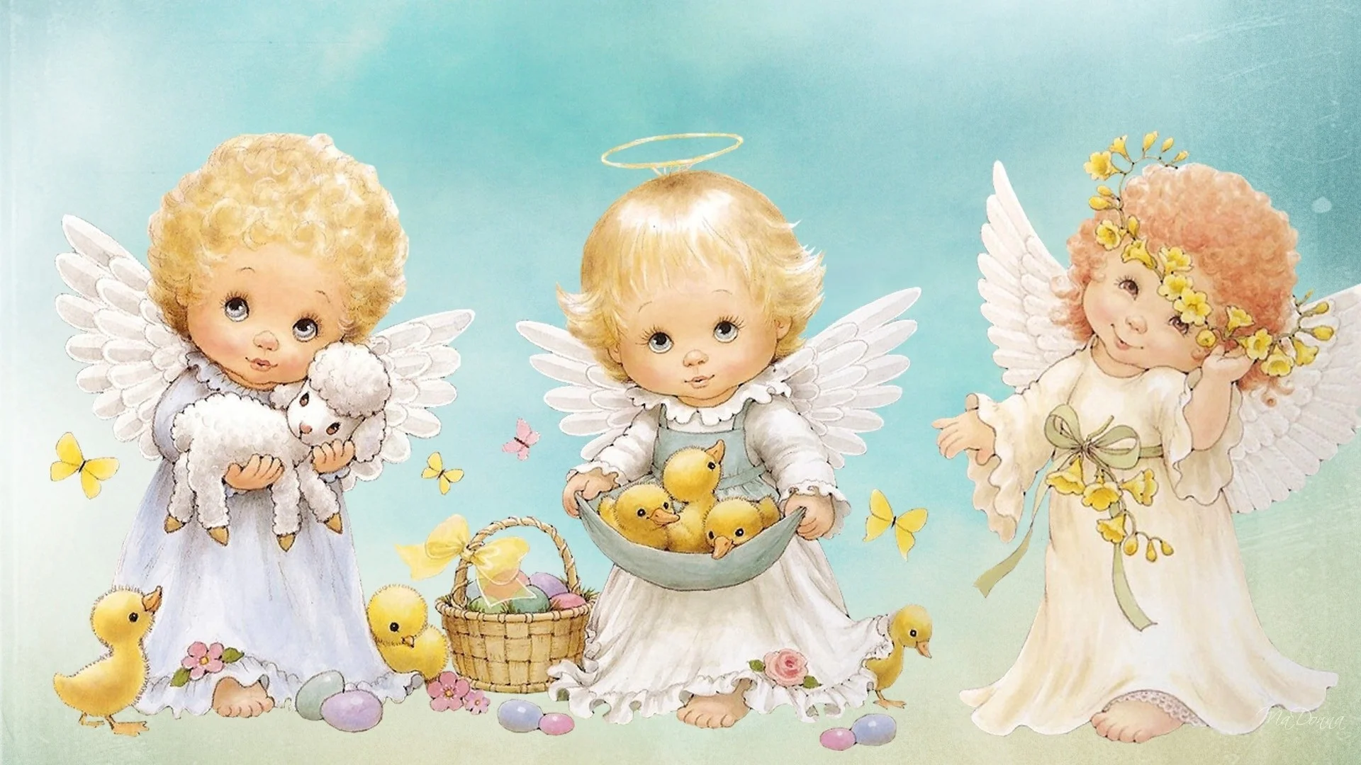 Cute Angel Desktop Wallpapers This Wallpaper