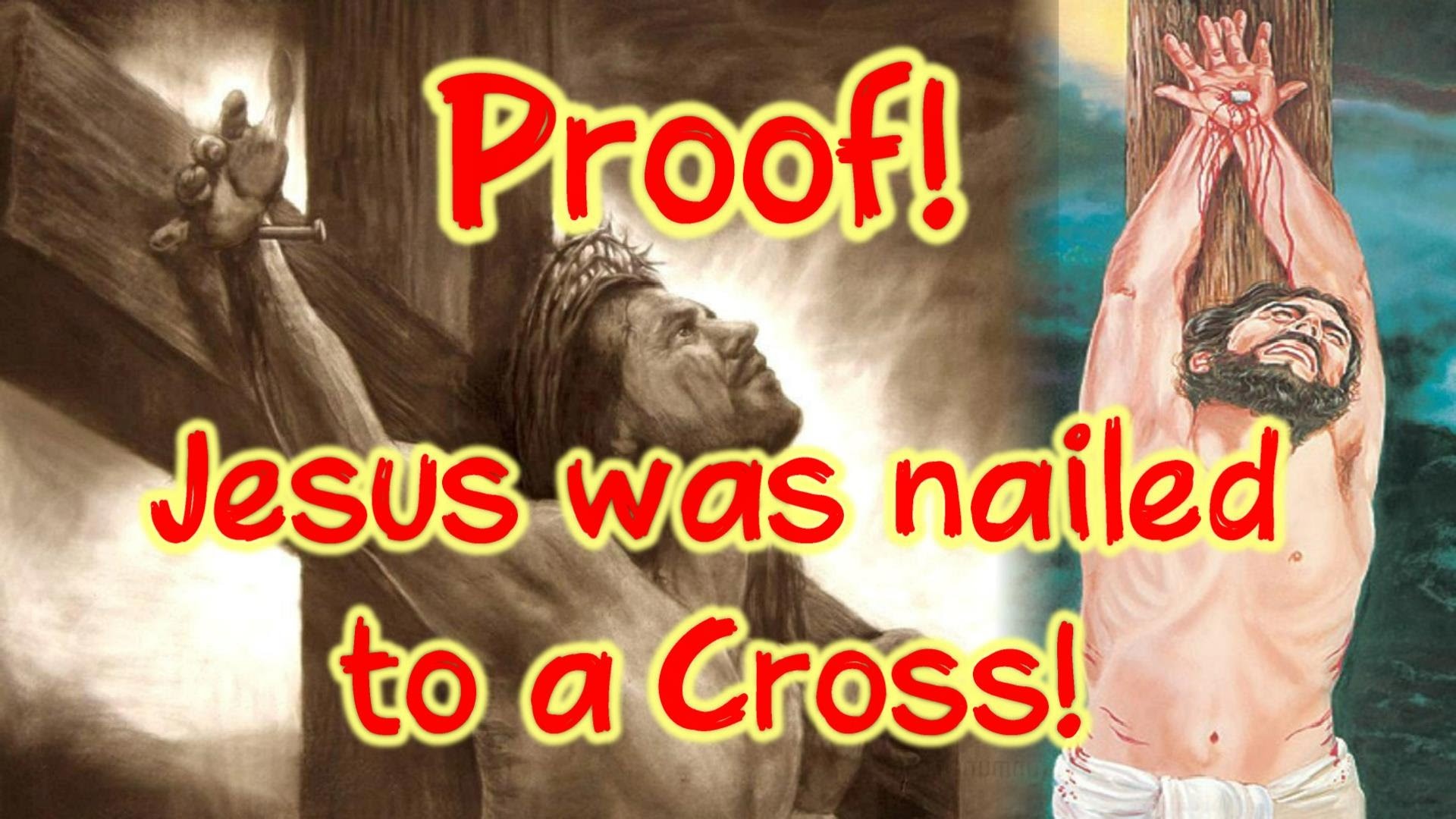 PROOF FOR JEHOVAHS WITNESSES Jesus was Nailed to a Cross Not a Stake – YouTube