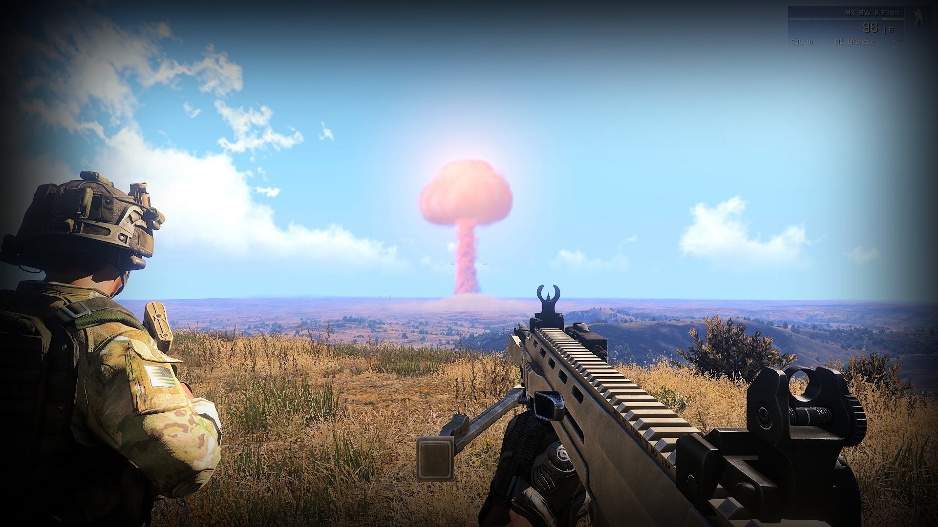 ARMA 3 – Nuke Explosion Mod