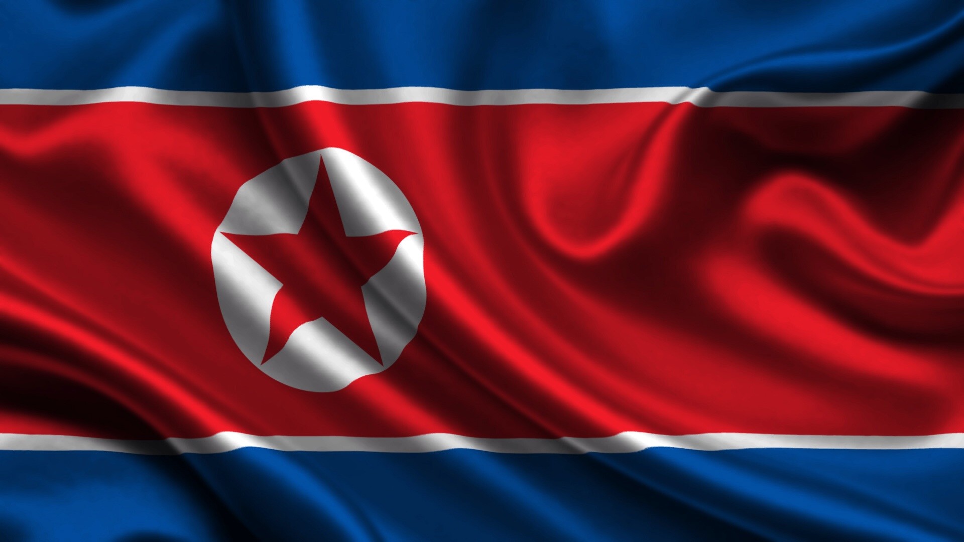 Le drapeau de la Core du nord
