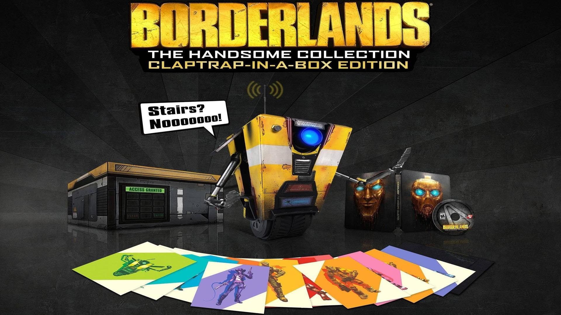 Borderlands The Handsome Collection Trailer Claptrap Prototype Footage