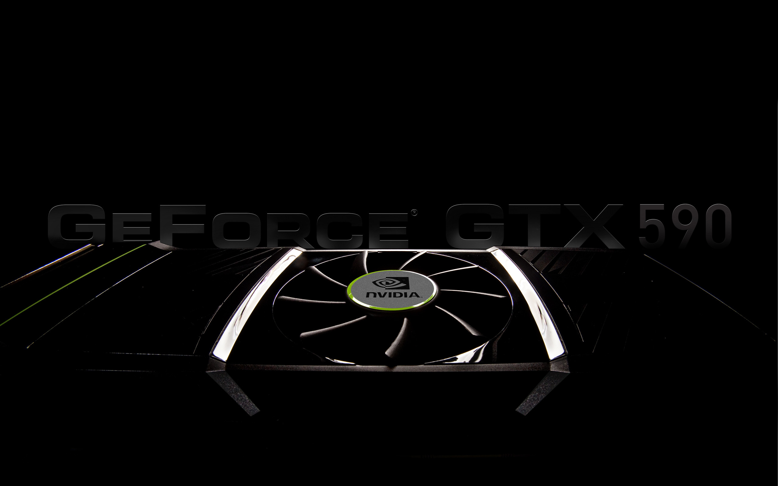 Technology – Nvidia Geforce Black Wallpaper