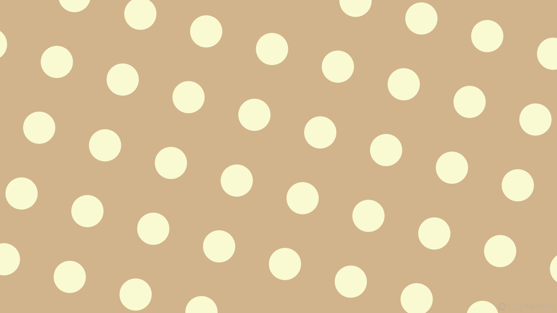 Wallpaper yellow dots brown polka spots tan light goldenrod yellow #d2b48c #fafad2 345