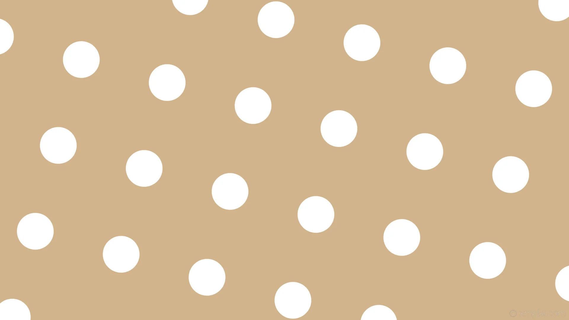 Wallpaper brown spots dots white polka tan #d2b48c #ffffff 165 124px 300px