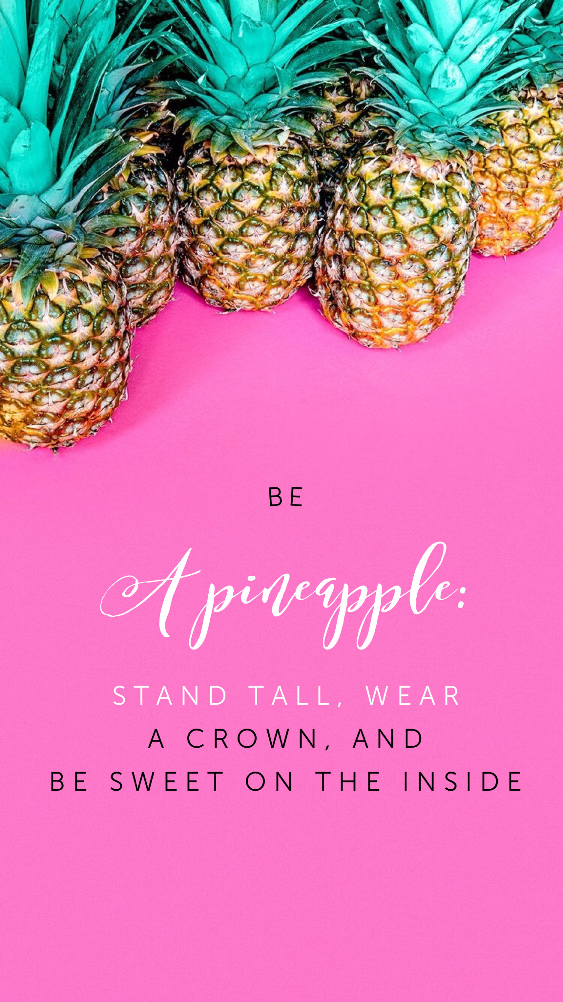 Imagem de wallpaper, pink, and pineapple