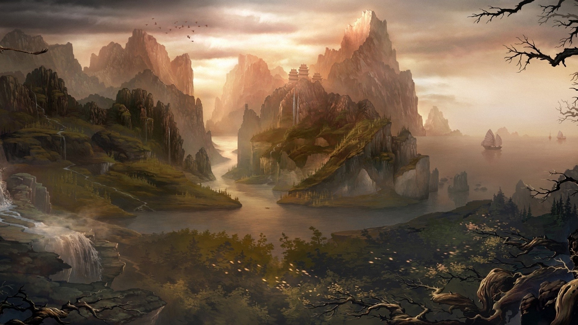 14 best fantasy images on Pinterest Landscapes, Places and Fantasy art