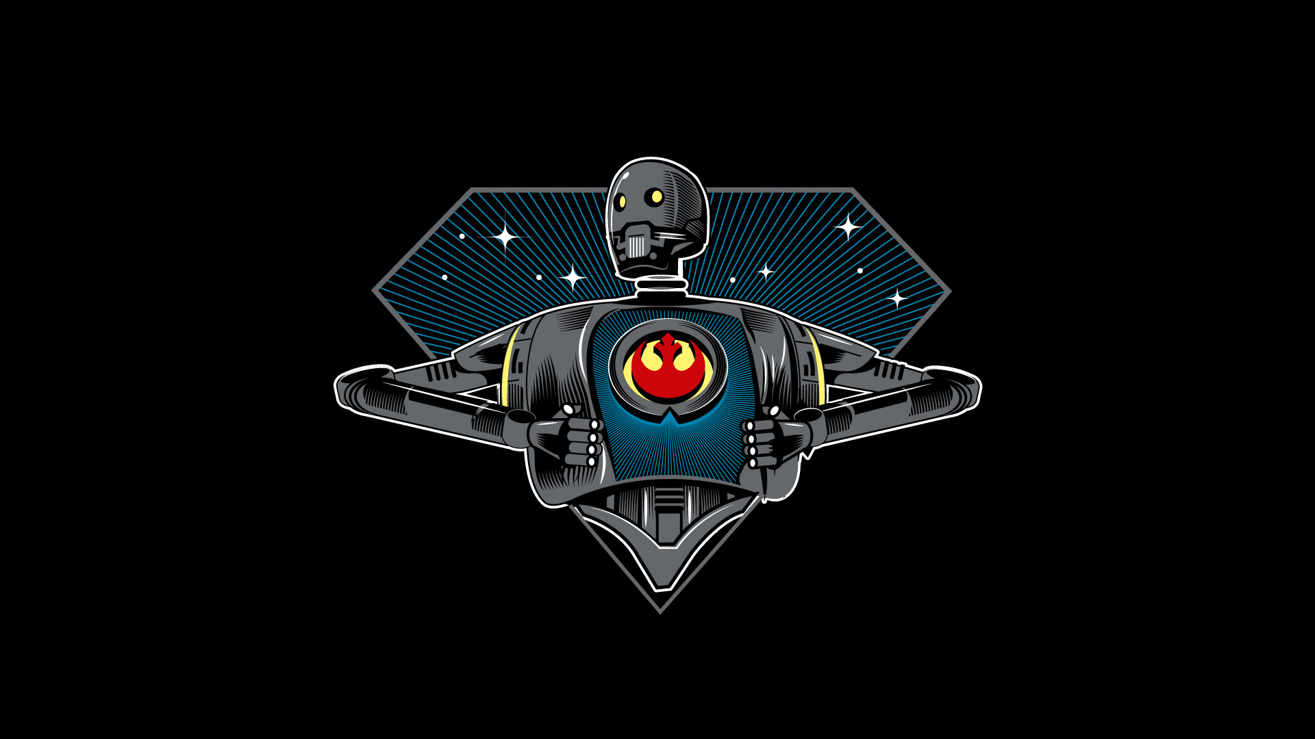 General K 2SO Star Wars robot Rebel Alliance