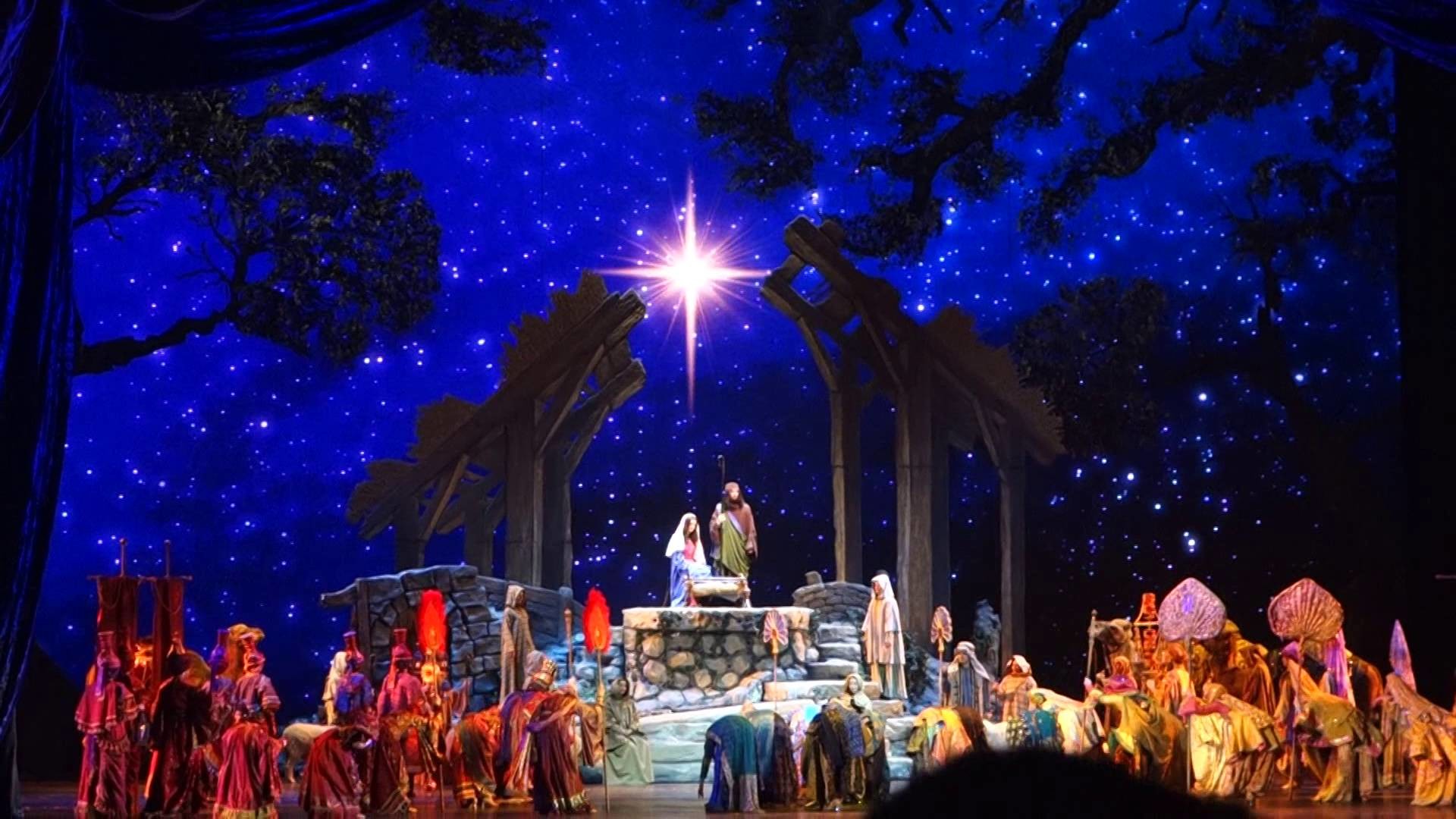 Nativity Scene.Radio City Music Hall Christmas Spectacular 2015