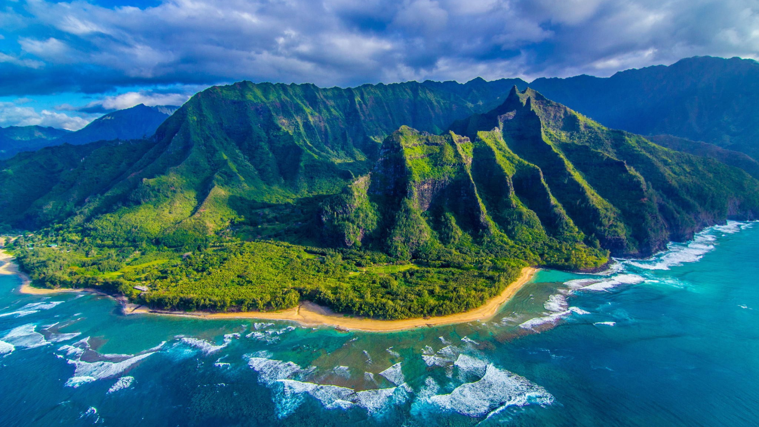 Hawaii Wallpaper Picture For Desktop Wallpaper 2560 x 1440 px 1.08 MB beach sunset sunrise wave