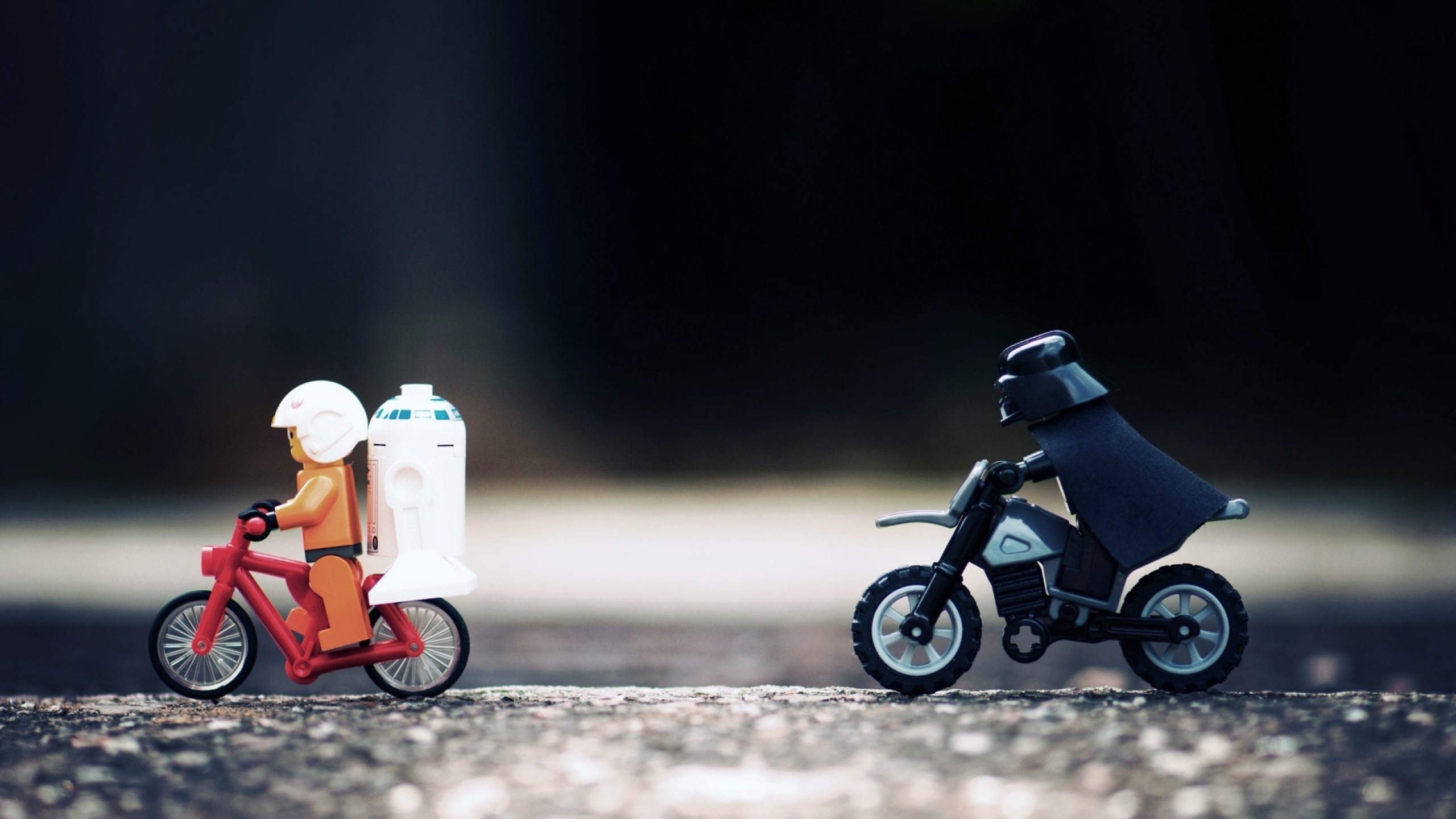 Preview wallpaper star wars, lego, hunt, toys 2560×1440