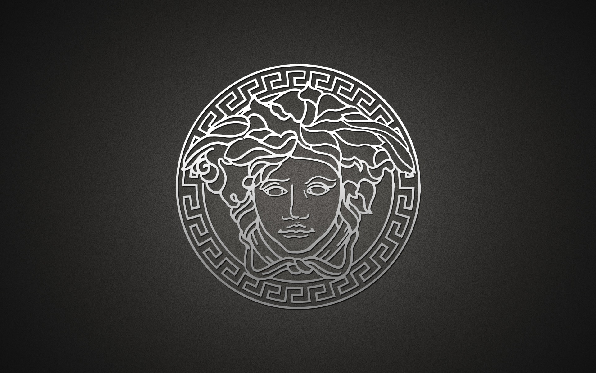 Wallpaper Versace, Logo, Brand
