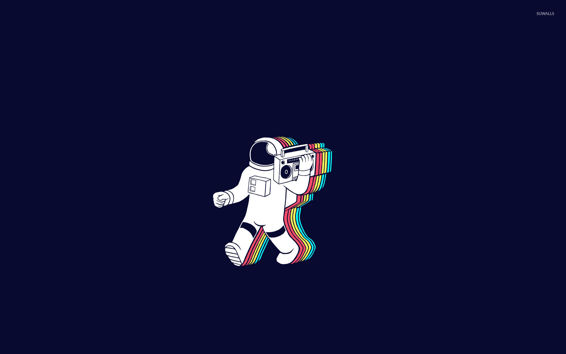 Party astronaut wallpaper – Music wallpapers –