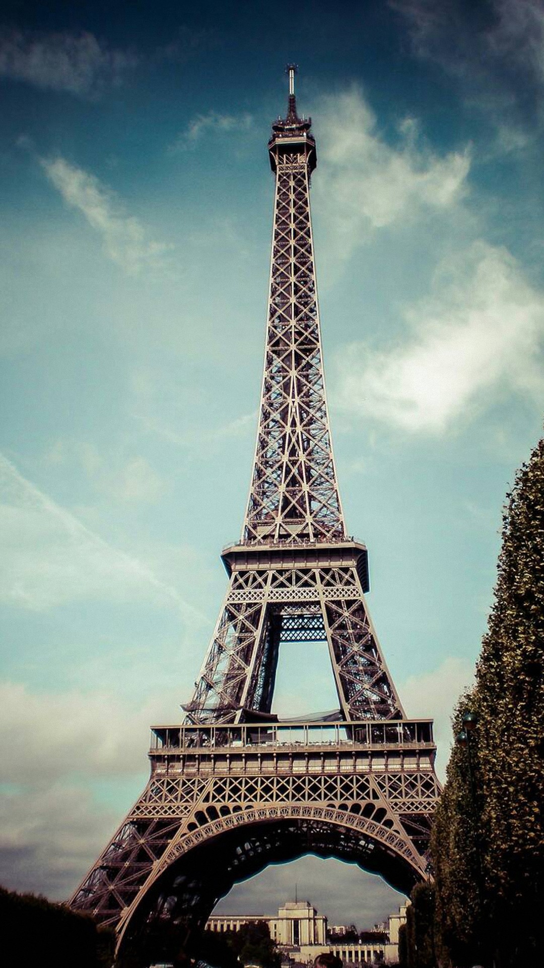 Paris Eiffel Tower. Tap to see more City Landscape iPhone wallpapers, backgrounds, fondos