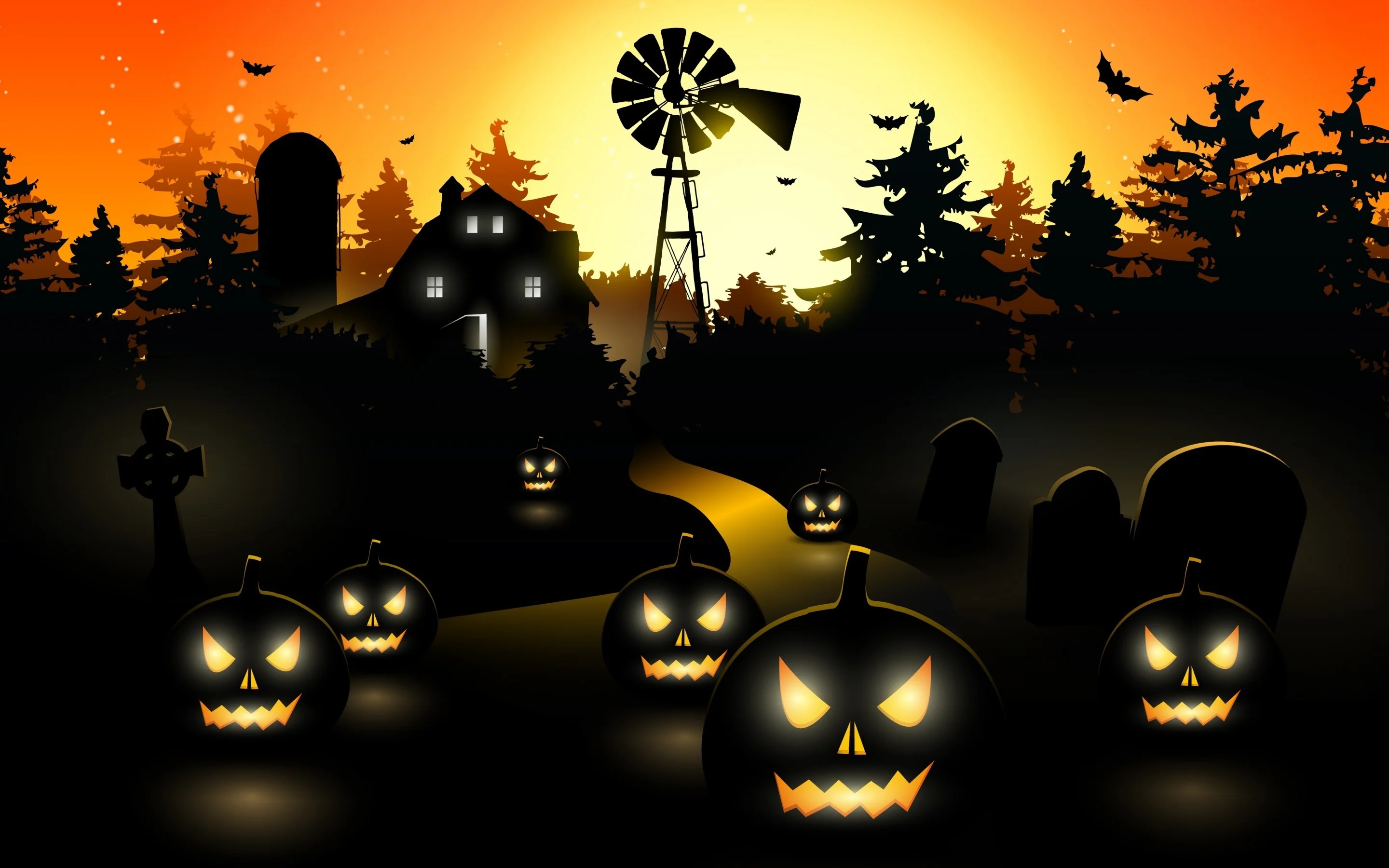 Halloween Backgrounds Free Download PixelsTalk.Net