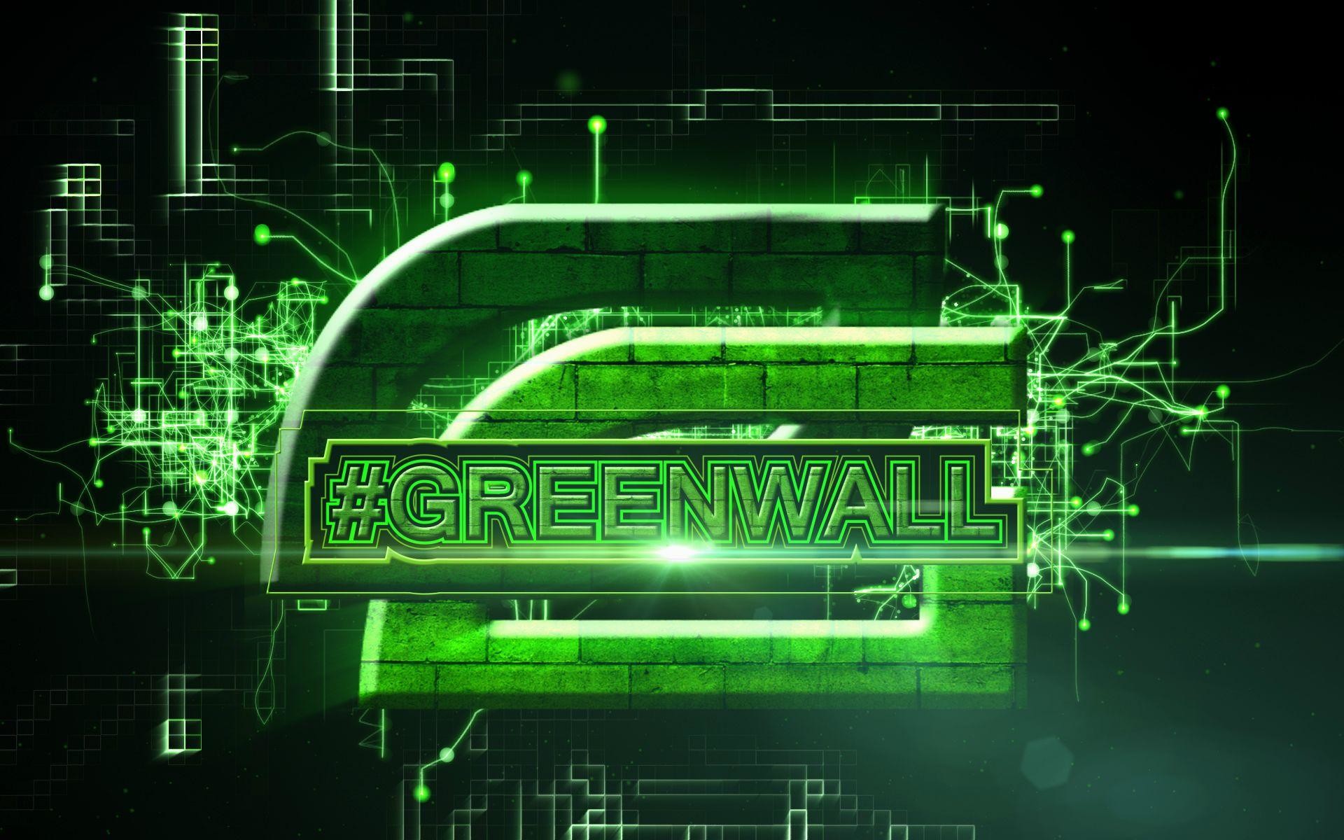 Wallpaper for opTic gaming organisation GREENWAL