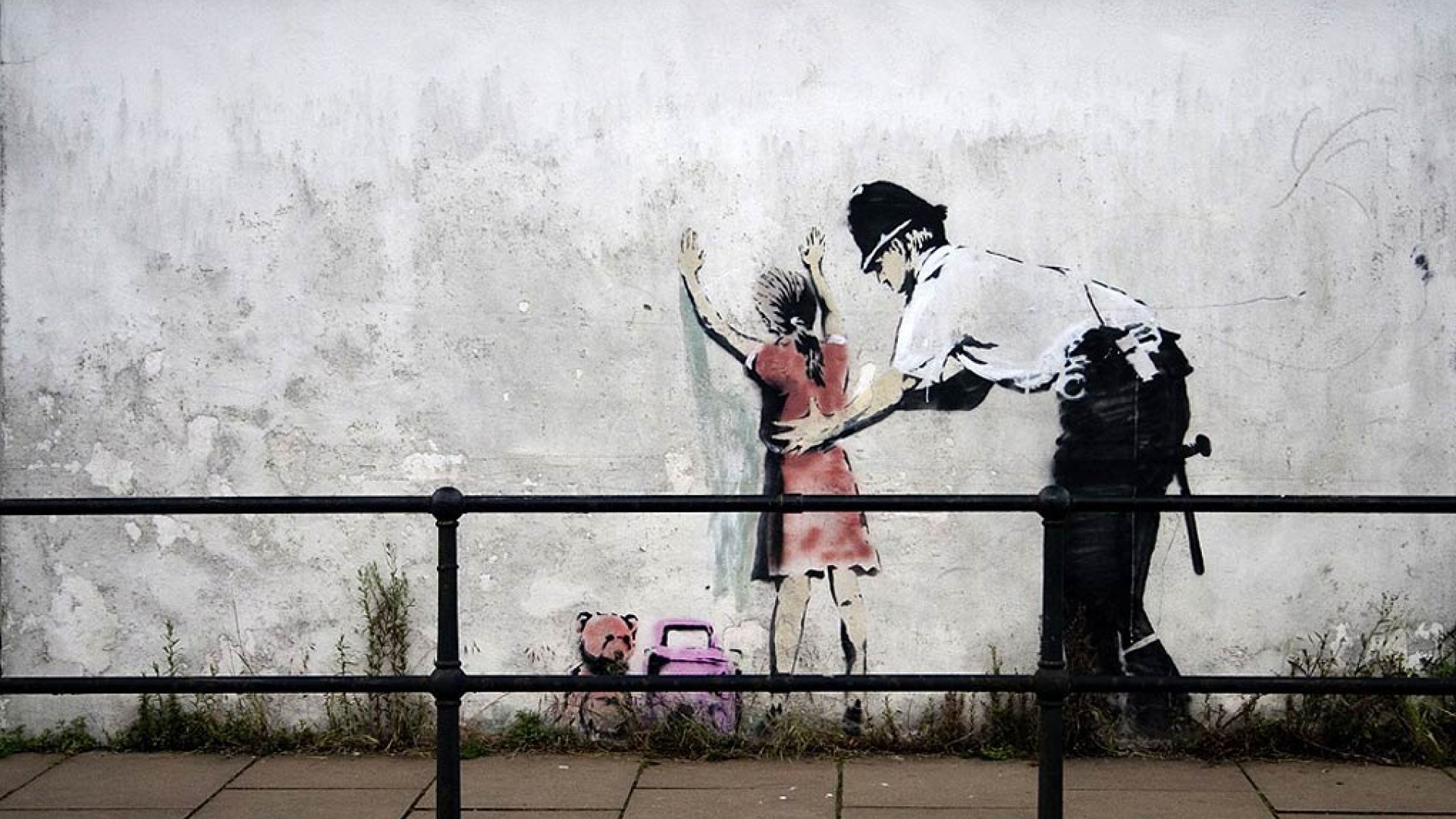 Download Free Banksy Art Bakcground