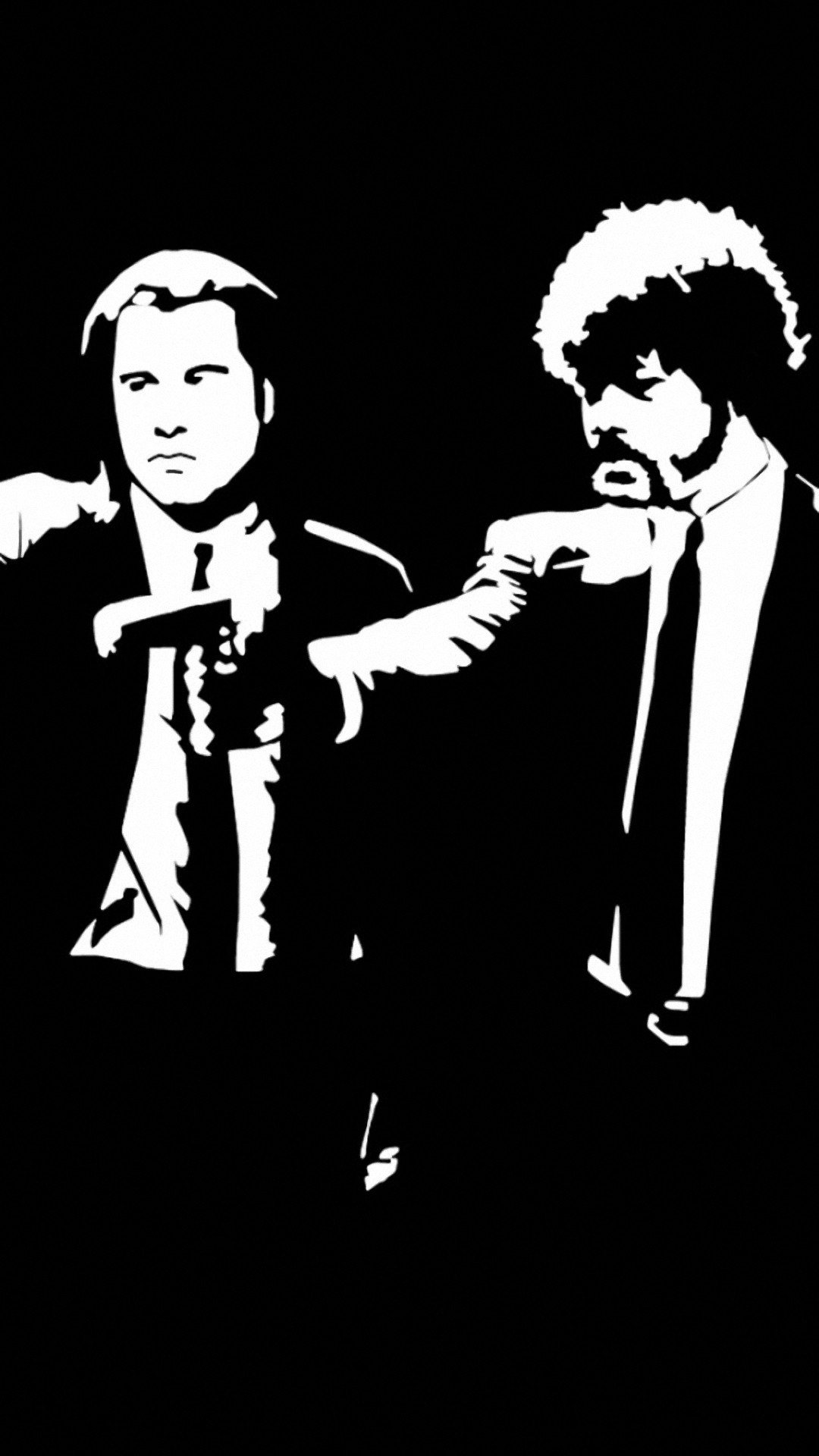 Pulp Fiction, Killers, Black galaxy s4 s5 Wallpapers HD 1080×1920