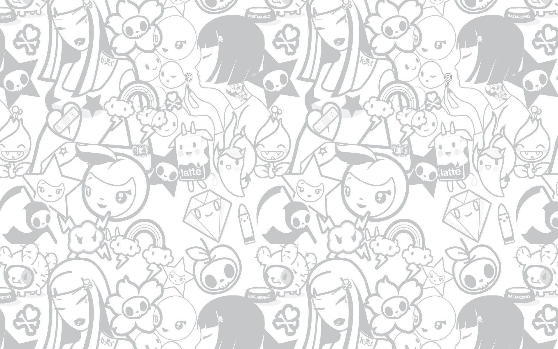 Kawaii girl anime wallpaper background 14 Wallpaper