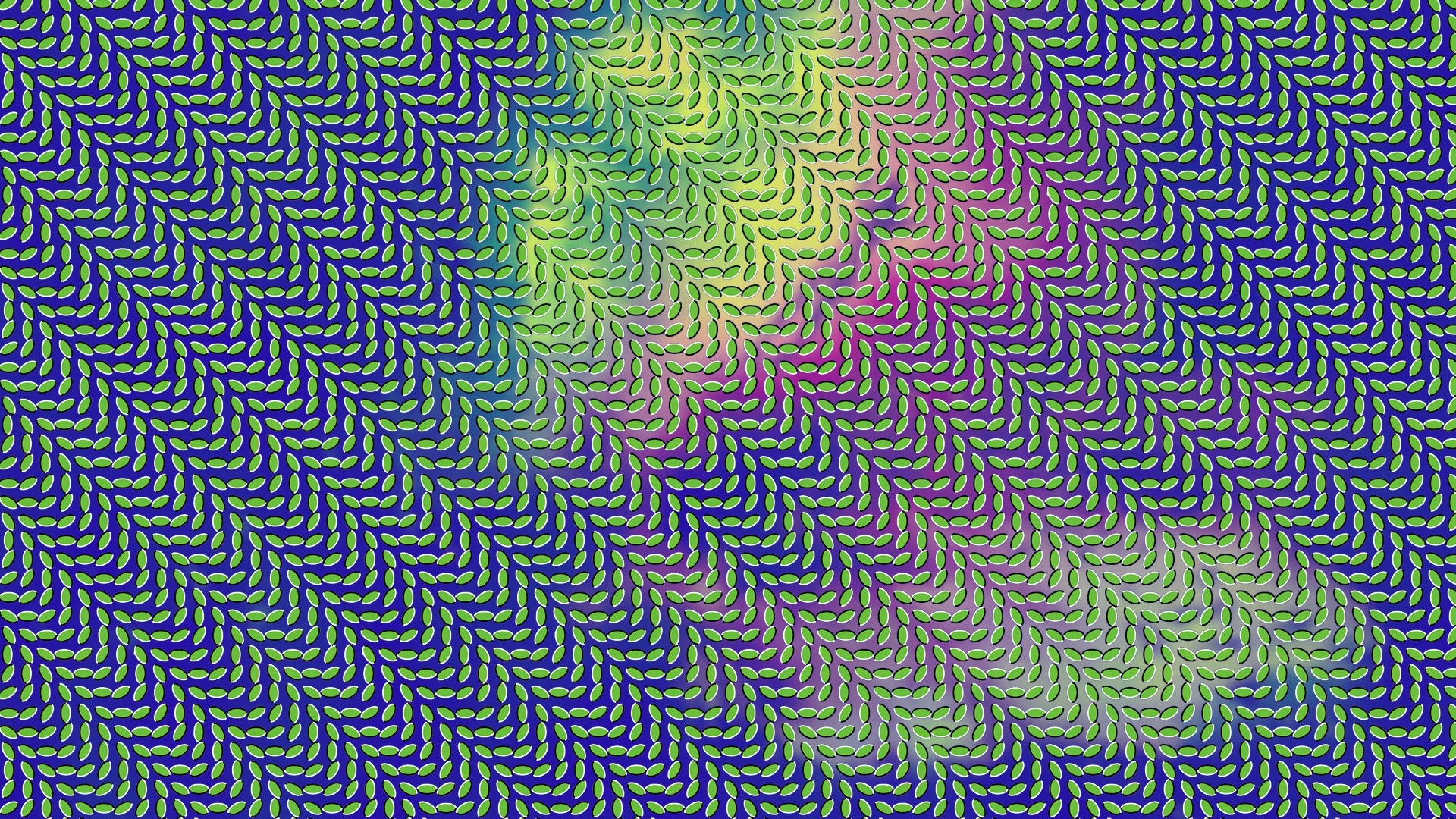 Preview wallpaper optical illusion, colorful, surface, line, light 1920×1080