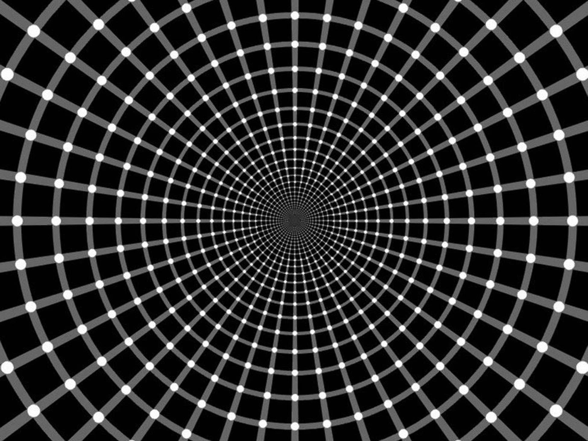 Hypnotic Dots Illusions Hd Wallpapers taken from Optical Illusions