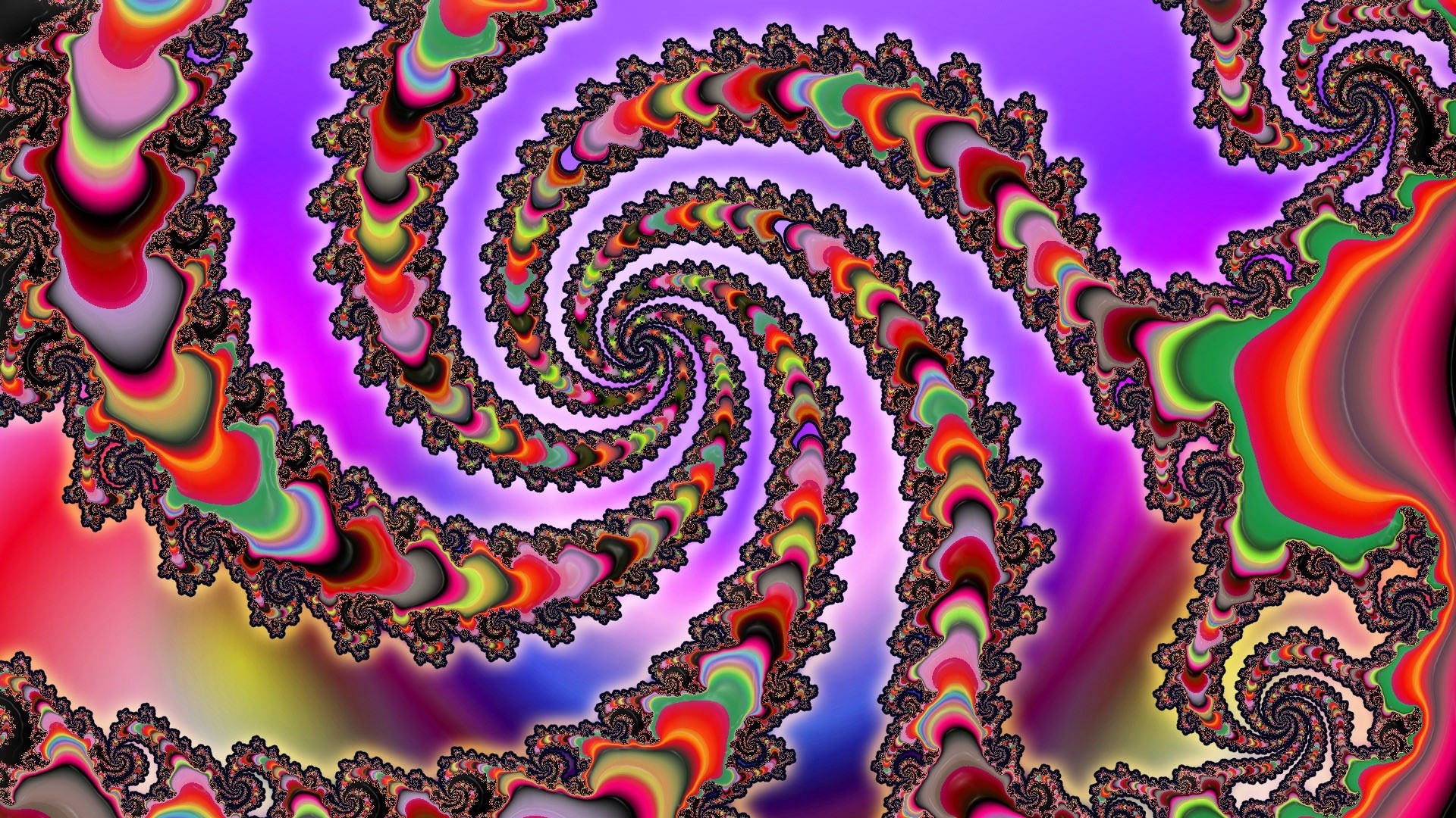 Colorful optical illusion wallpaper 3688
