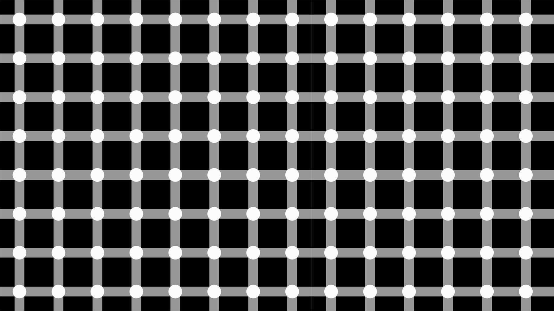 Black White Illusion Wallpaper