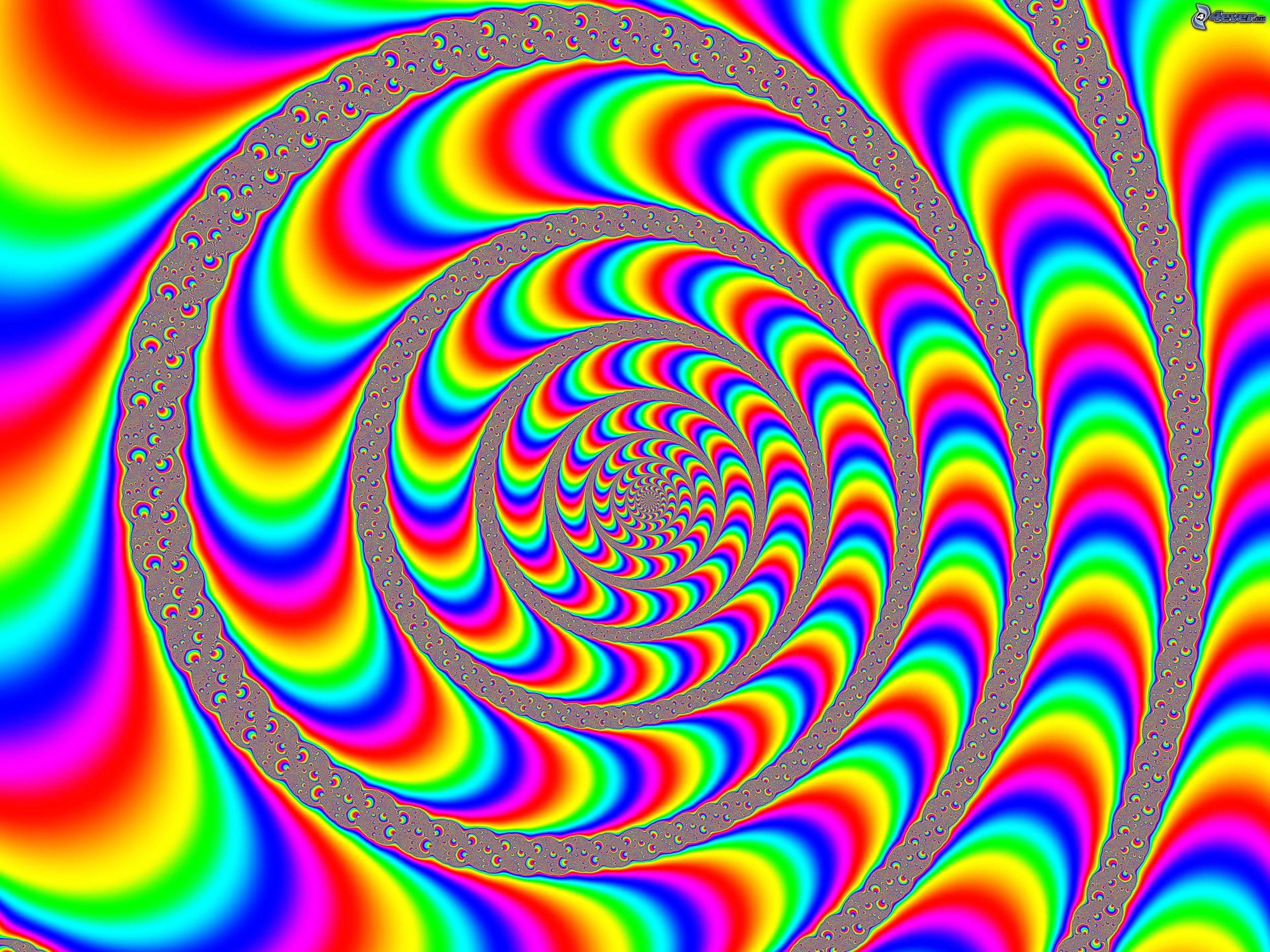 Optical illusion, spiral x 1875 px – Abstract – Pictures and wallpapers