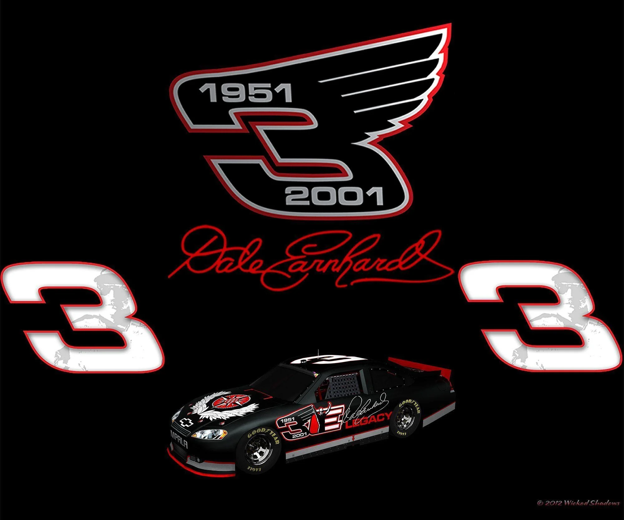 Images For Dale Earnhardt 3 Logo