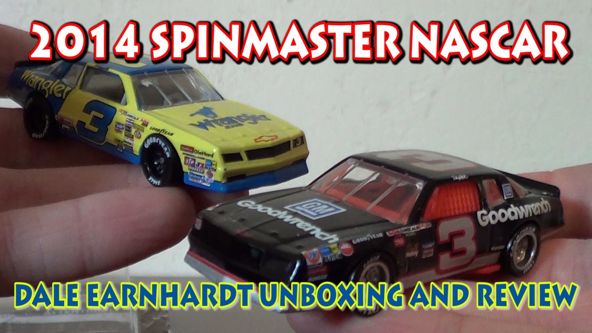 2014 NASCAR Spin Master HD Review Dale Earnhardt Sr. NASCAR Icons Unboxing and Review