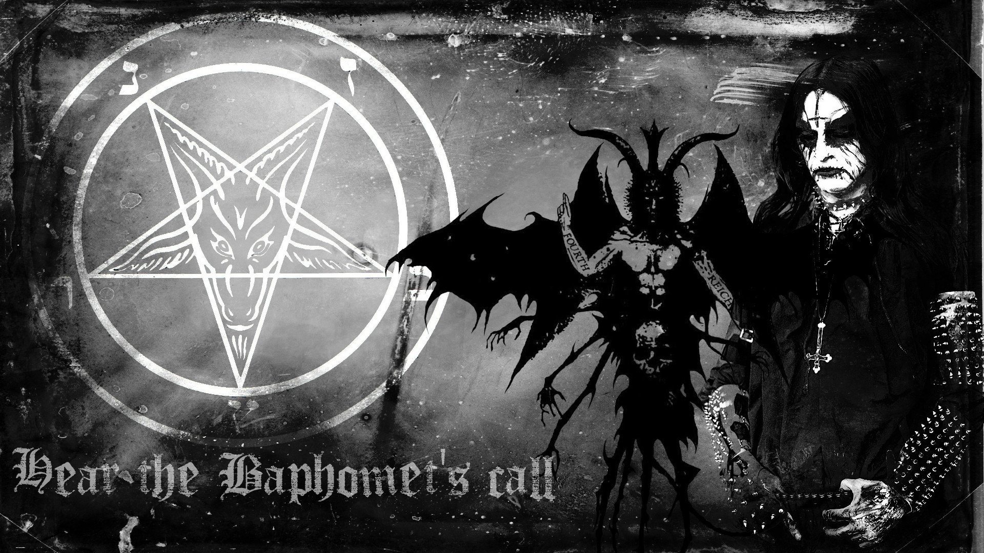 Free baphomet wallpaper background