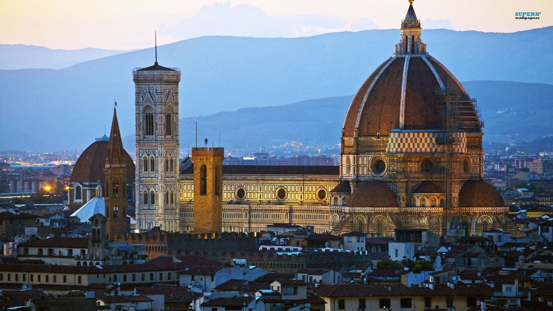 Florence Cathedral In Tuscany Wallpaper Hot HD Wallpaper