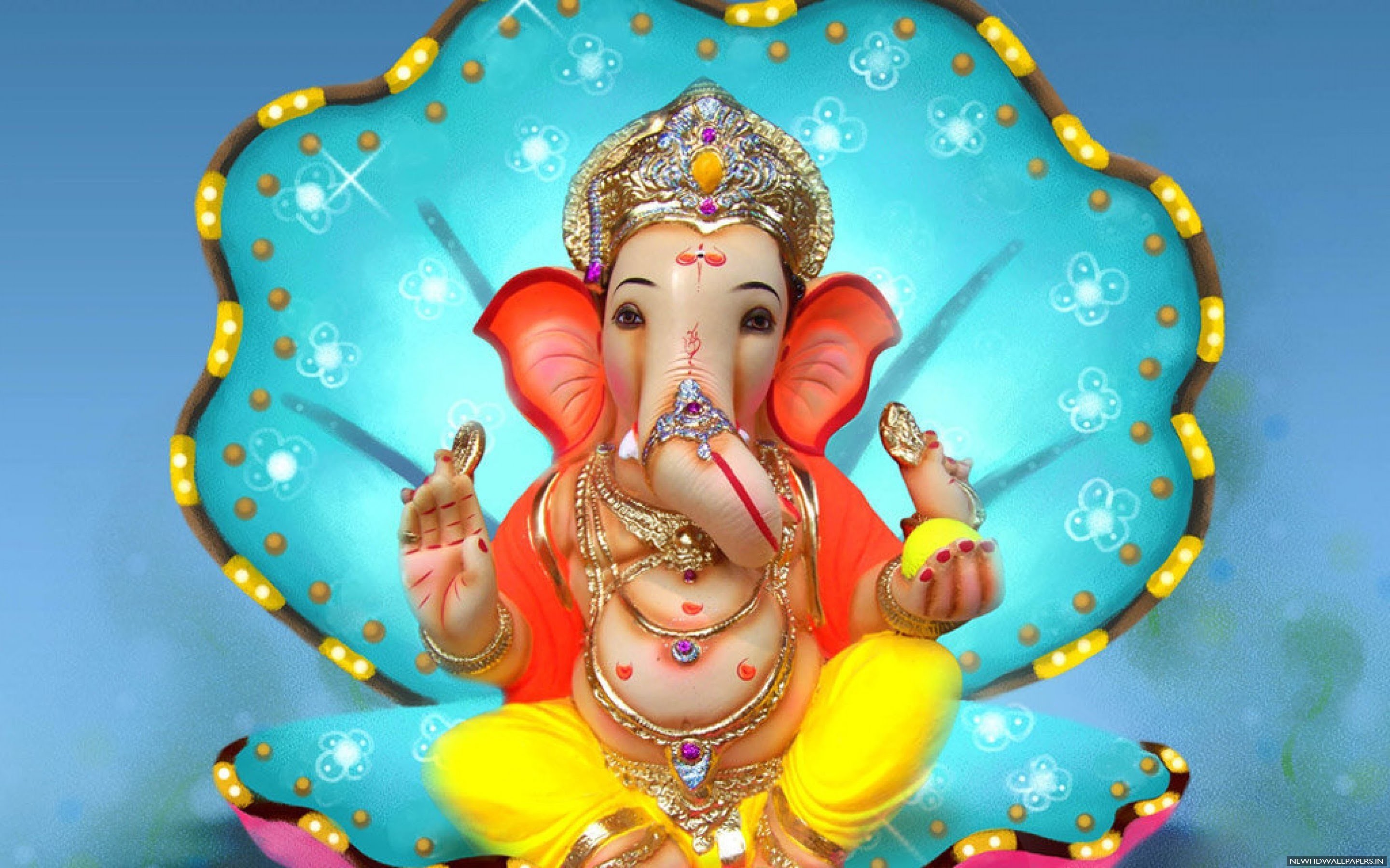 Lord Ganesha worshipped before the beginning of every festive occasion and most worshiped deities in Hindu