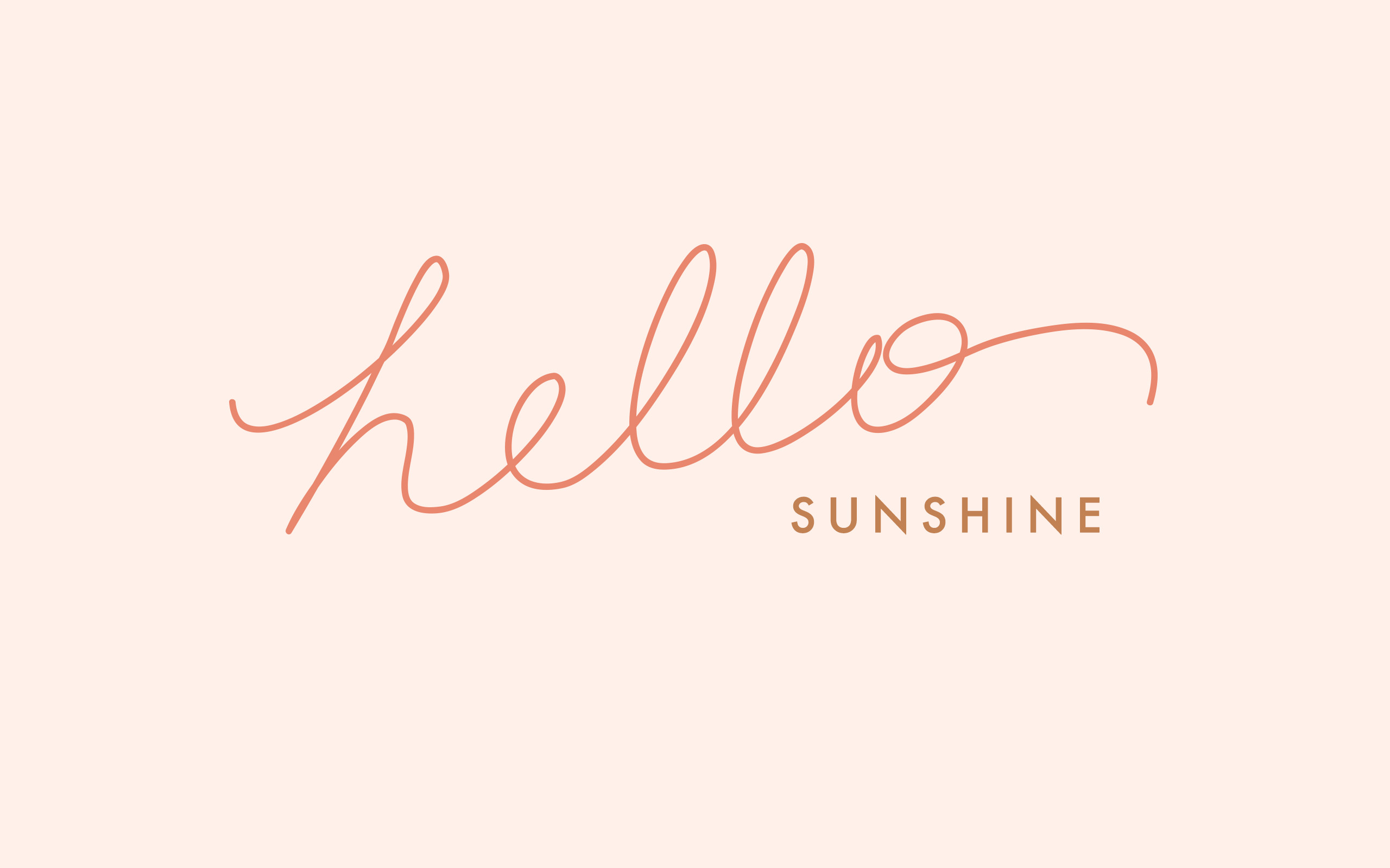 Hello sunshine desktop 01 2,5601,600 pixels Mcbook backgrounds Pinterest Wallpaper, Laptop wallpaper and MacBook