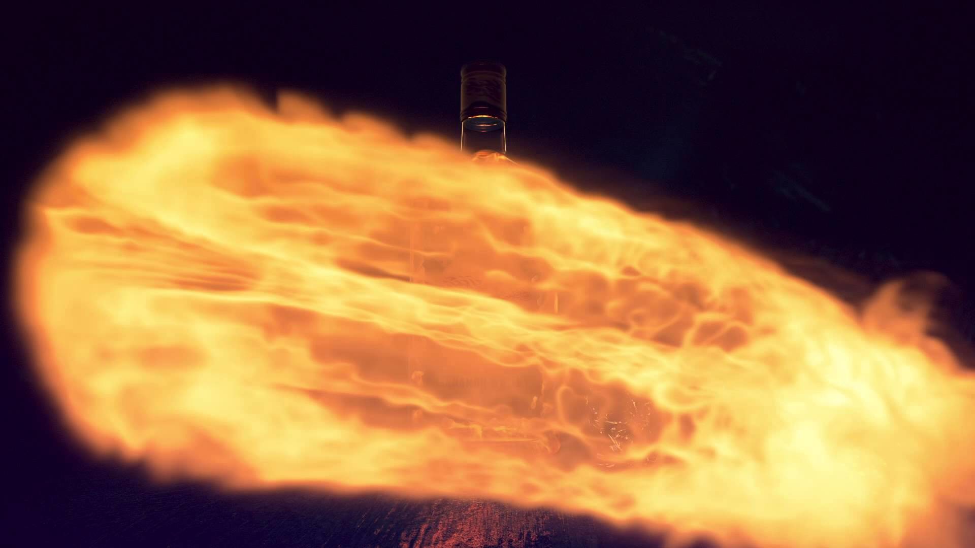 Fireball ad – Tastes like heaven, burns like hell
