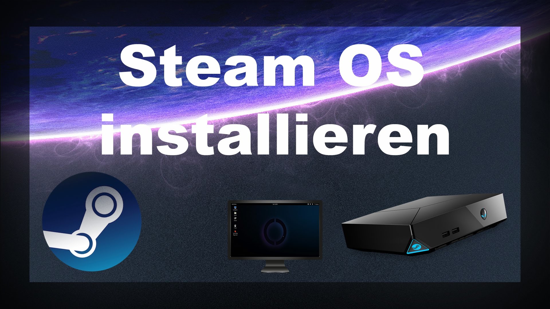 Steam OS installieren HD German
